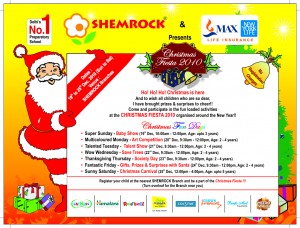 Shemrock Christmas Fiesta, Carnival, Baby Show 2010